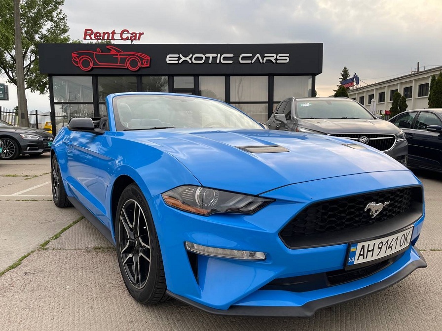 Rent cabriolet Ford Mustang Convertible (3)